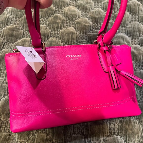 Coach Legacy Leather Mini Rory Handbag Purse Satchel NWT - Picture 3 of 4